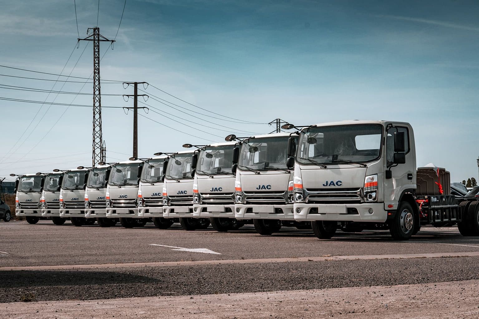 JAC, líder en camiones eléctricos en 2025 con un 37,7% de cuota