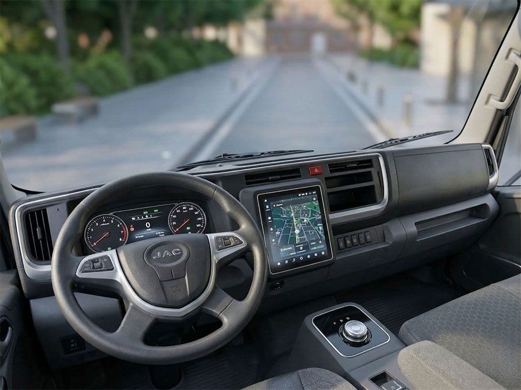 Interior del iJAC de 4,2 toneladas