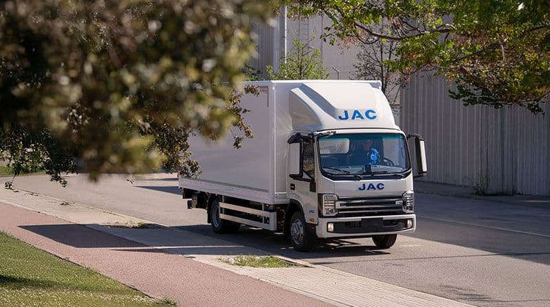 Imagen de la promoción: Camión eléctrico iJAC 7.5