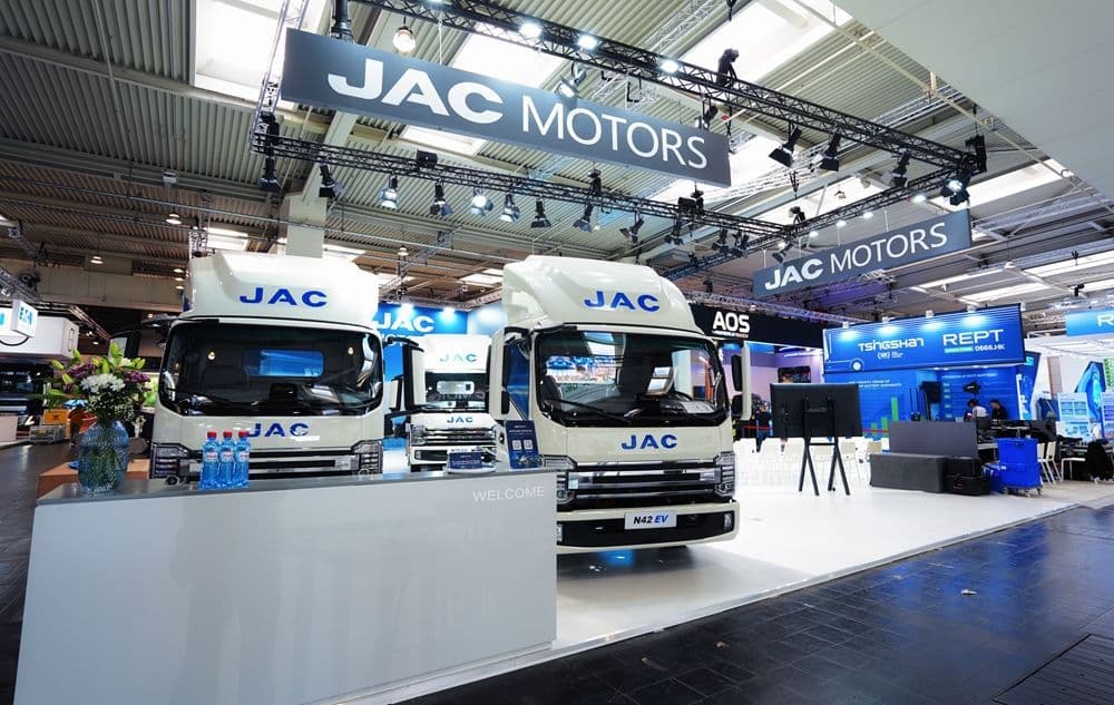 JAC Motors presenta su gama eléctrica en IAA Hannover