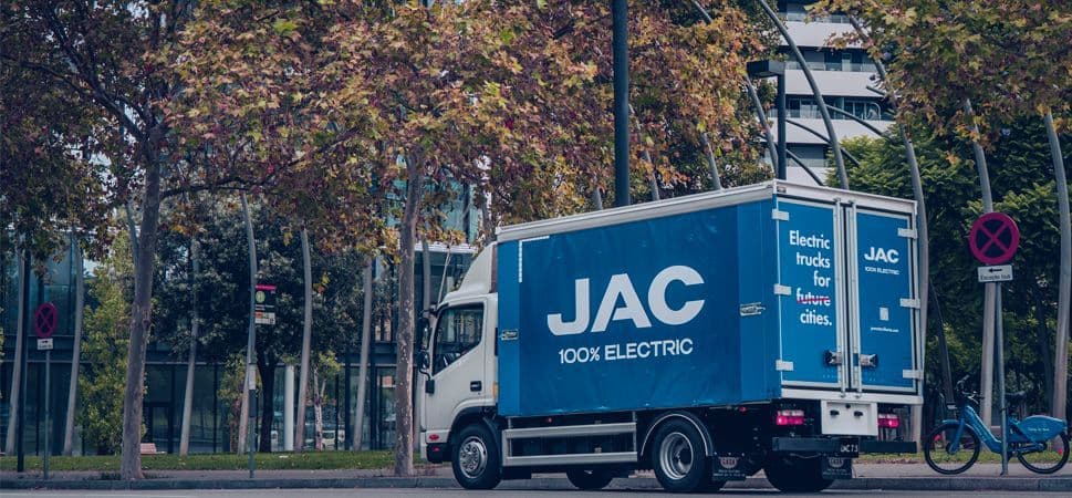 JAC Motors impulsa ciudades más silenciosas con camiones eléctricos